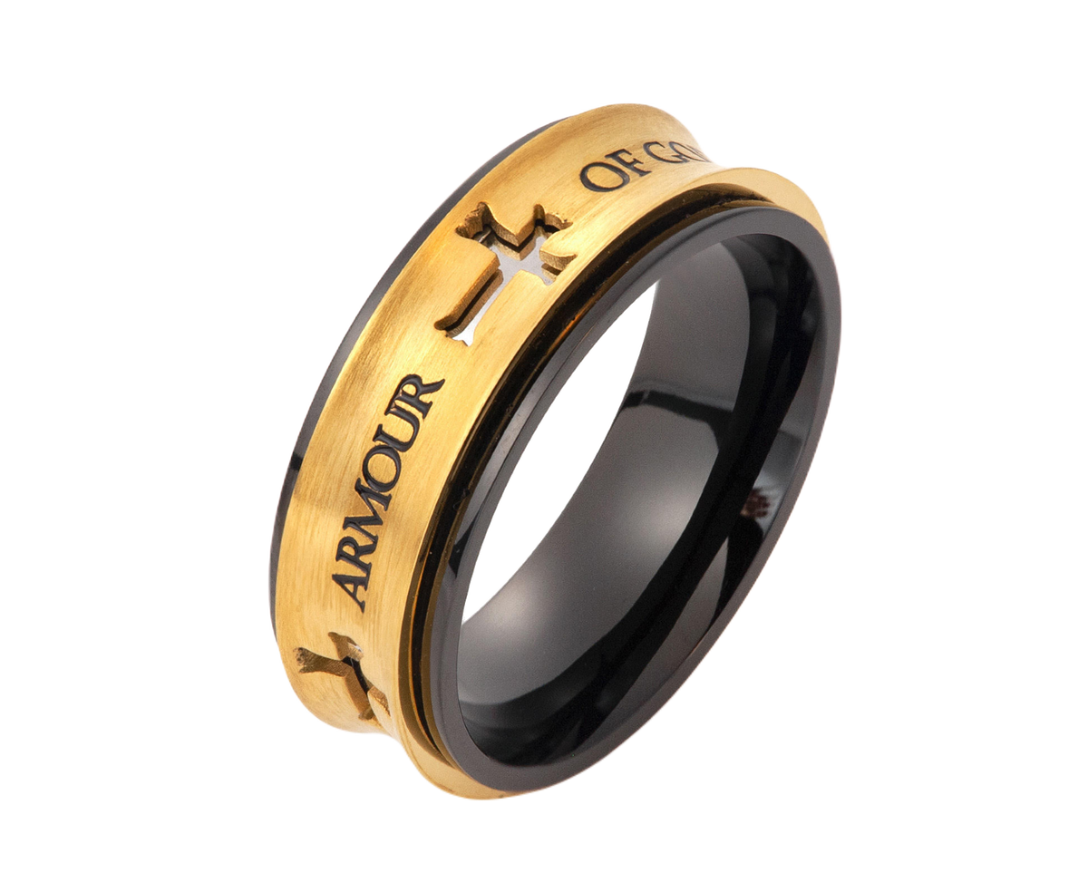 有村竜太朗the closet cross spinner ring Four Cross Spinner Ring – KingdomWear
