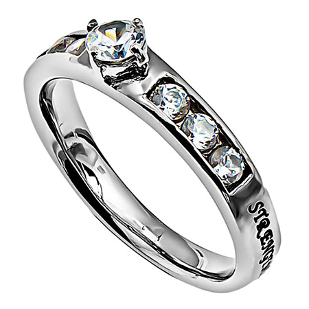 Women's Princess Solitaire Ring