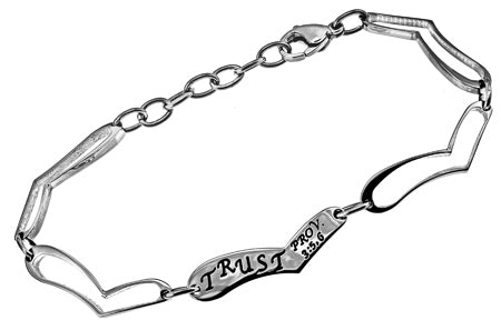 Women's Heart Link Bracelet