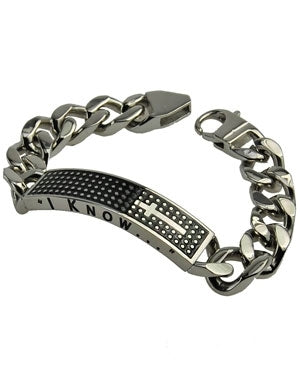 Men's Shield Cross Bracelet Collection