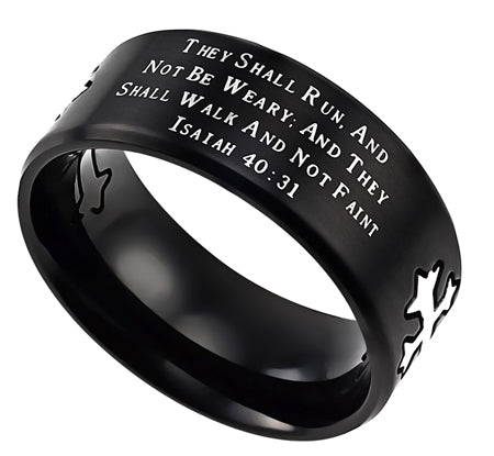 Men's Black Neo Ring