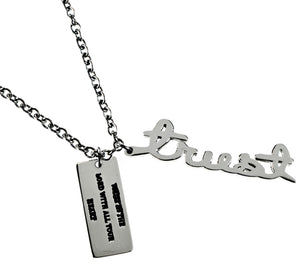 Women's Handwritting Necklace Collection