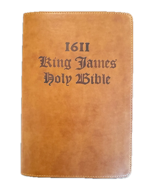 1611 King James Bible - Tan