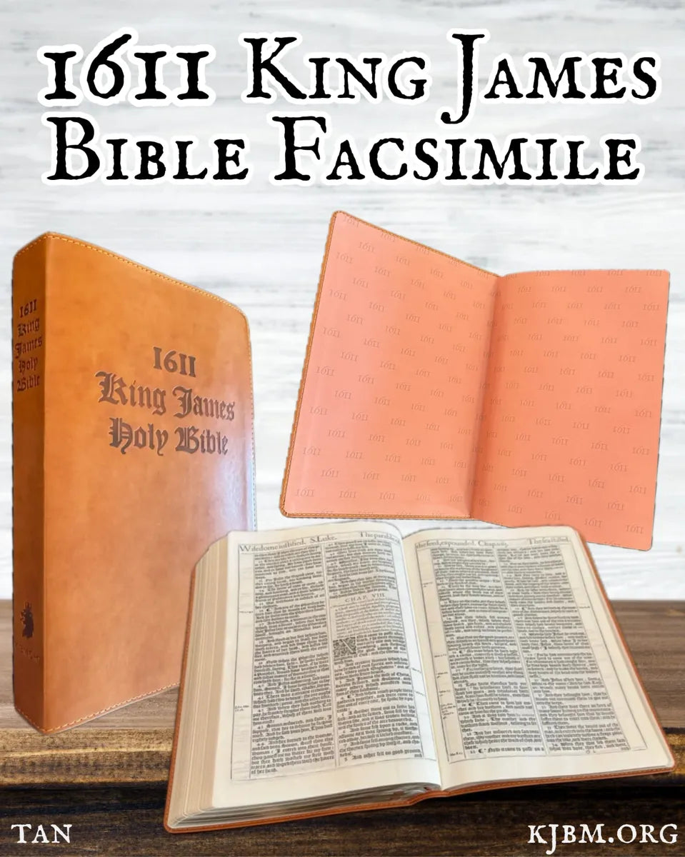 1611 King James Bible - Tan – KingdomWear