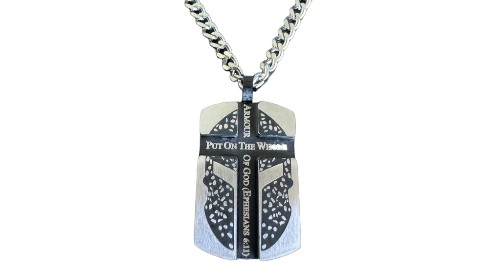 Helmet Shield  Necklace