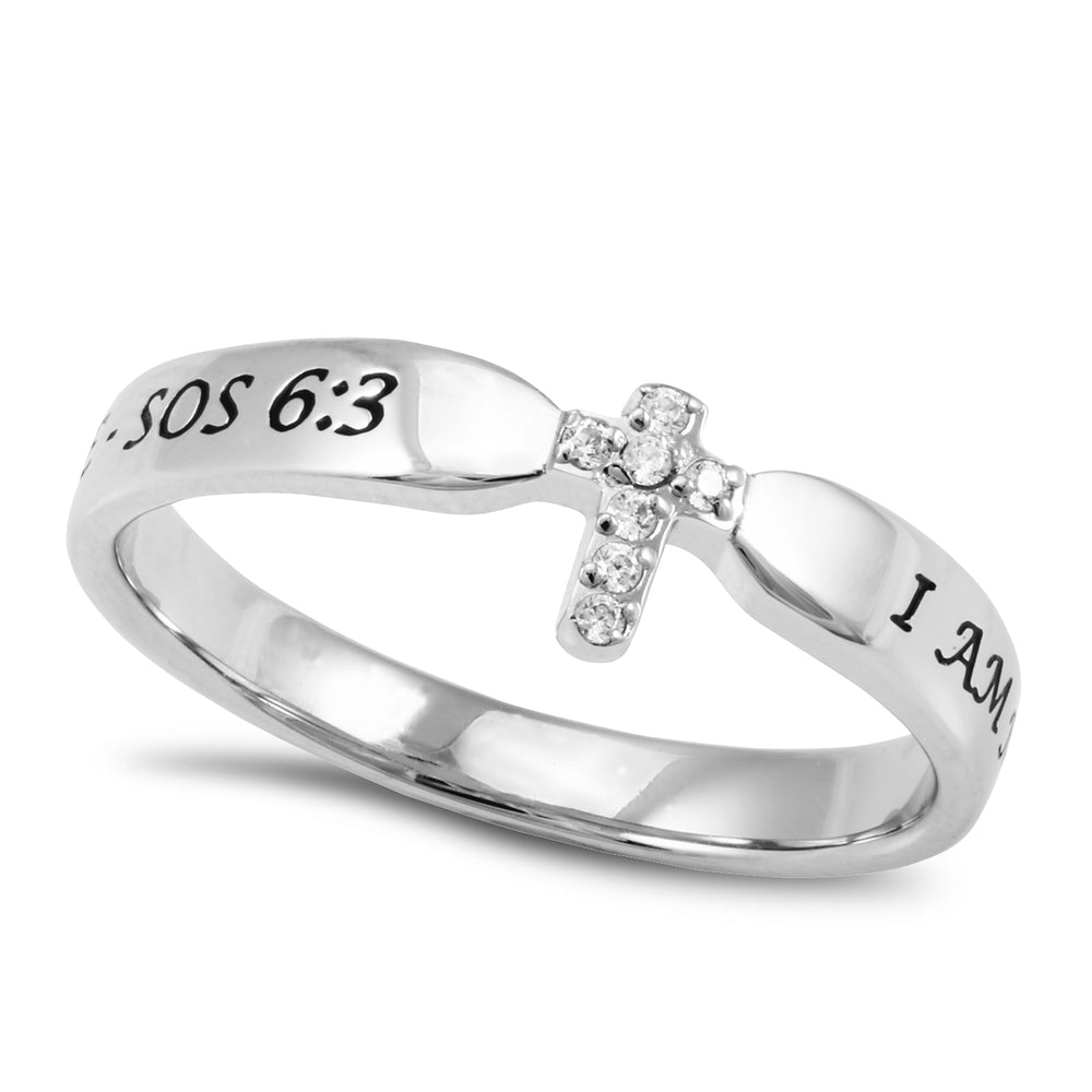 Women's CZ Tiny Tip Ring