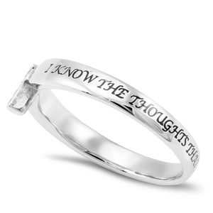 CZ Tiny Tip Ring