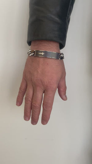 
                
                    Load and play video in Gallery viewer, Shield Cross Bracelet
                
            