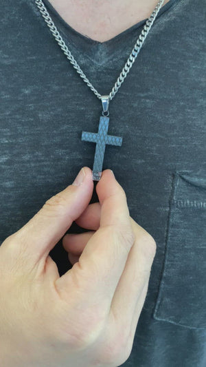 
                
                    Load and play video in Gallery viewer, Black Diamond Back Cross
                
            