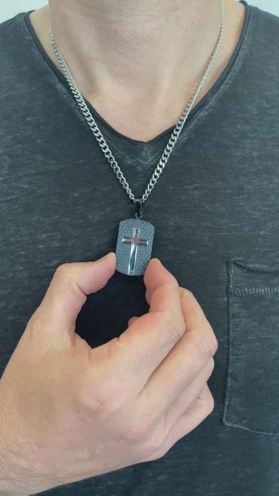 
                
                    Load and play video in Gallery viewer, Diamond Back Shield  Necklace
                
            