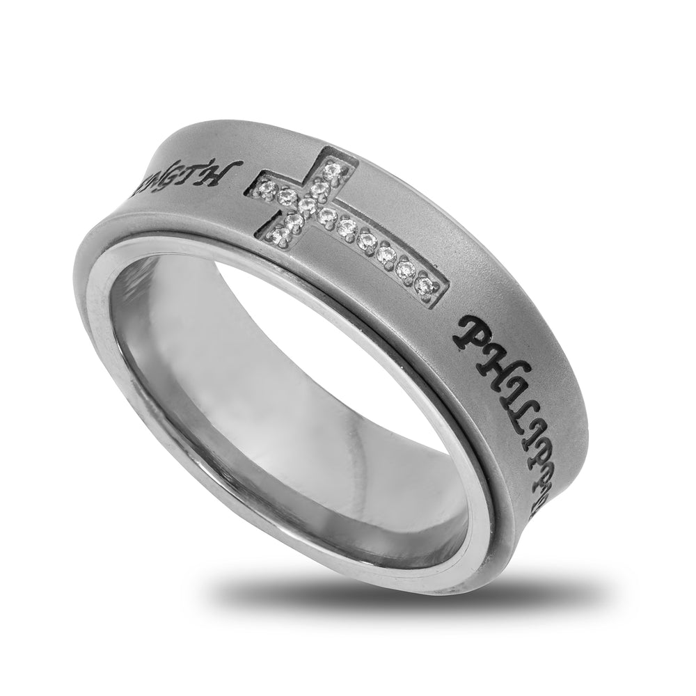 Girl's Spinner Ring Matte Finish