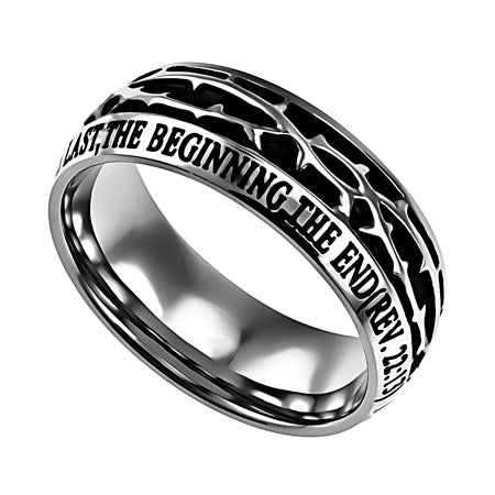 
                
                    Load image into Gallery viewer, Men&amp;#39;s Crown Of Thorns Ring
                
            