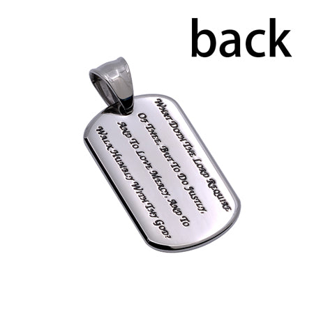 Women's CZ Calvary Dog Tag Collection