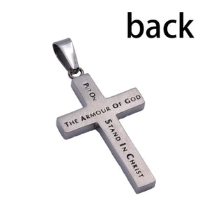 
                
                    Load image into Gallery viewer, Men&amp;#39;s Silver Diamond Back Cross Collection
                
            