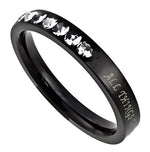 Women's Ebony Princess Ring