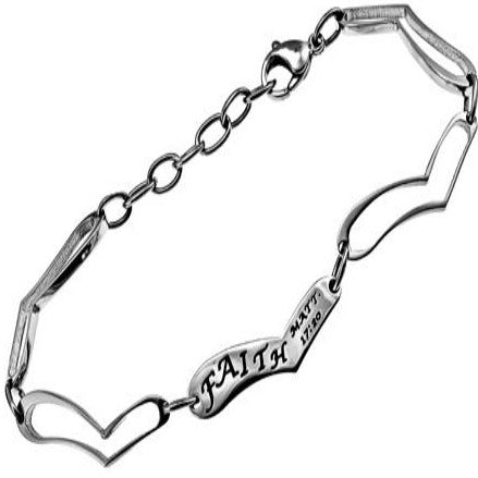 Women's Heart Link Bracelet