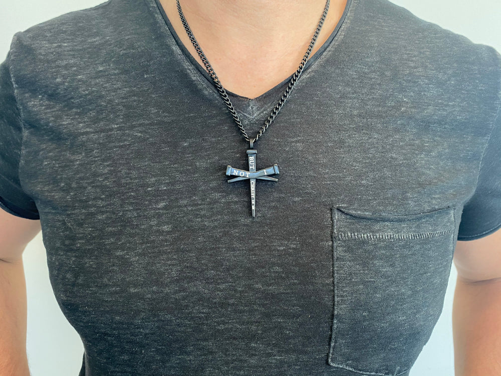 Third Hour Cross Necklace