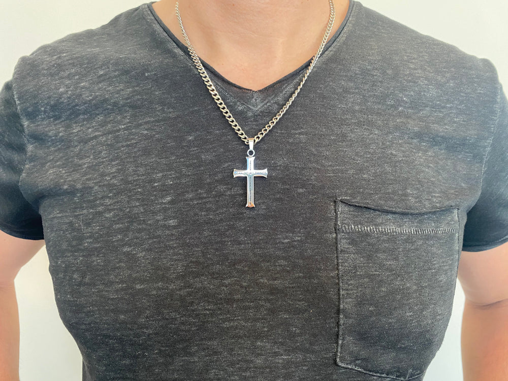 Men's New Life Iron Cross Small Version