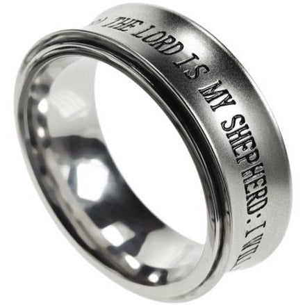 Men's Silver Spinner Ring