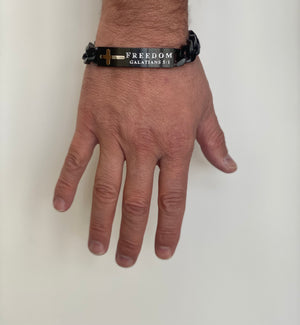 
                
                    Load image into Gallery viewer, Men&amp;#39;s Black Neo Bracelet Collection
                
            