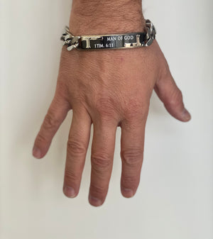 Iron Cross Bracelet