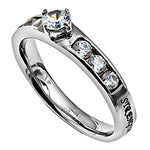 Princess Solitaire Ring