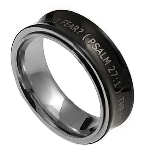 
                
                    Load image into Gallery viewer, Men&amp;#39;s Black Spinner Ring
                
            