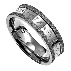 Women's Silver Champagne Ring