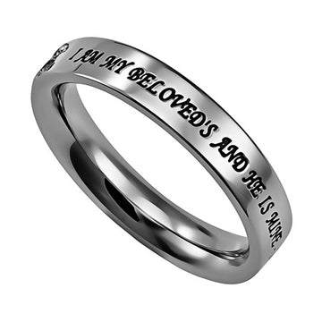 Spirit & Truth, True Love Waits Heart Solitaire Purity Ring