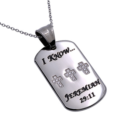 Women's CZ Calvary Dog Tag Collection