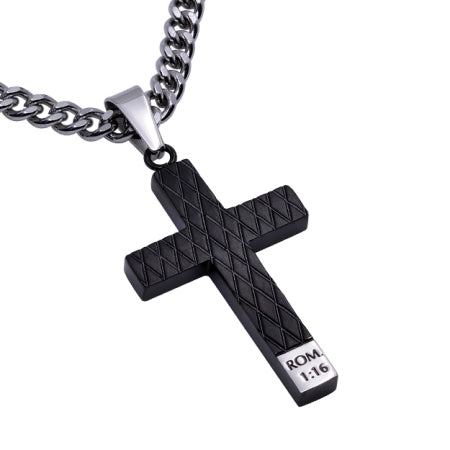 
                
                    Load image into Gallery viewer, Men&amp;#39;s Black Diamond Back Cross Collection
                
            