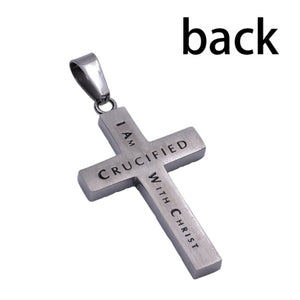 
                
                    Load image into Gallery viewer, Men&amp;#39;s Silver Diamond Back Cross Collection
                
            