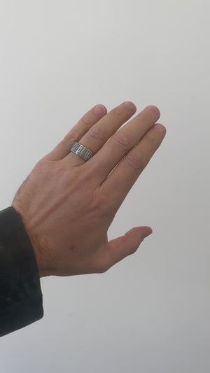 
                
                    Load and play video in Gallery viewer, Silver Sport Ring
                
            