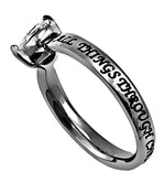 CZ Heart Ring