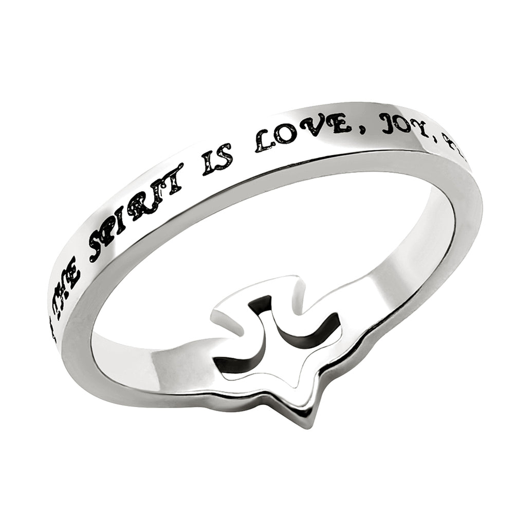 Women's CZ Dove Ring