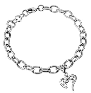 Women's Handwriting Heart Bracelet Collection