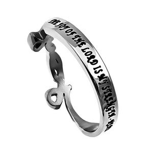 Hand Writing Ring