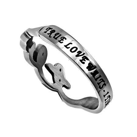Hand Writing Ring