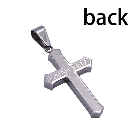 Inlay Cross Necklace