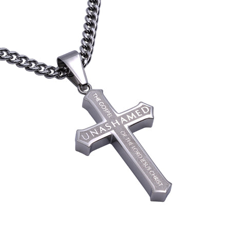Inlay Cross Necklace