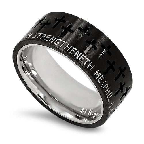 Men's Black Knight Ring