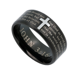 Black Logos Ring