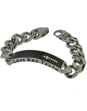 Men's Shield Cross Bracelet Collection