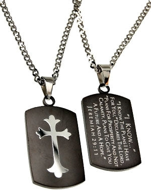 Men's Black Shield Cross Collection