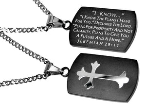 Men's Black Shield Cross Collection