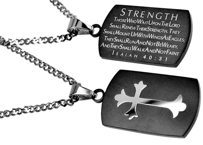 Men's Black Shield Cross Collection