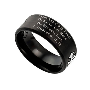 Men's Black Neo Ring