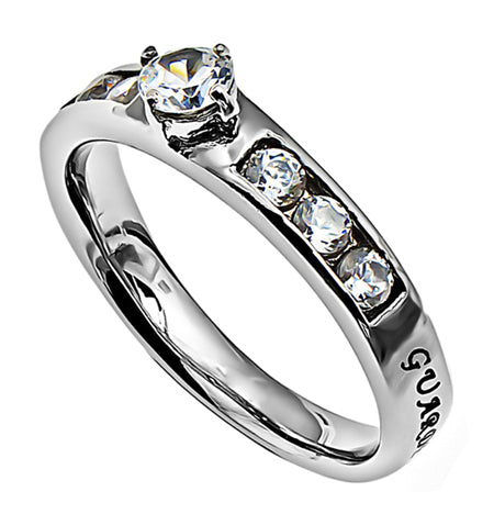 
                
                    Load image into Gallery viewer, Women&amp;#39;s Princess Solitaire Ring
                
            