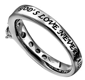 Women's Princess Solitaire Ring