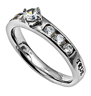 
                
                    Load image into Gallery viewer, Women&amp;#39;s Princess Solitaire Ring
                
            